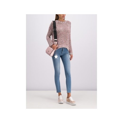 Sweter damski Trussardi Jeans z okrągłym dekoltem casualowy 