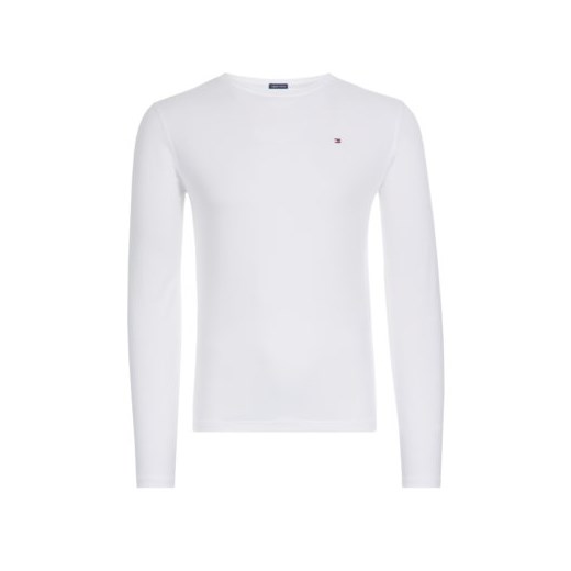 T-shirt męski Tommy Hilfiger bez wzorów biały 