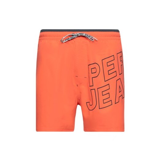 Pepe Jeans Szorty kąpielowe PMB10201 Pomarańczowy Regular Fit