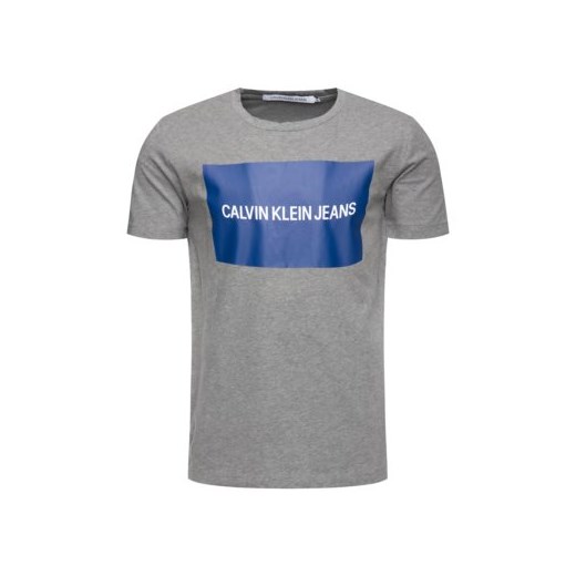 T-shirt męski Calvin Klein z krótkim rękawem młodzieżowy 