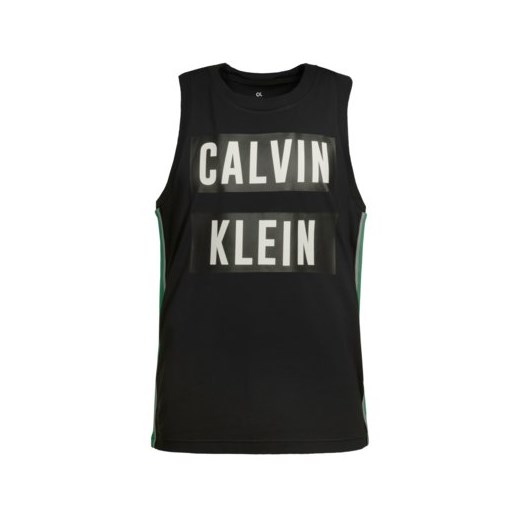 T-shirt męski Calvin Klein bez rękawów z napisami 