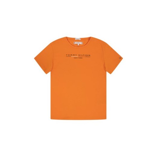 T-shirt chłopięce pomarańczowa Tommy Hilfiger 