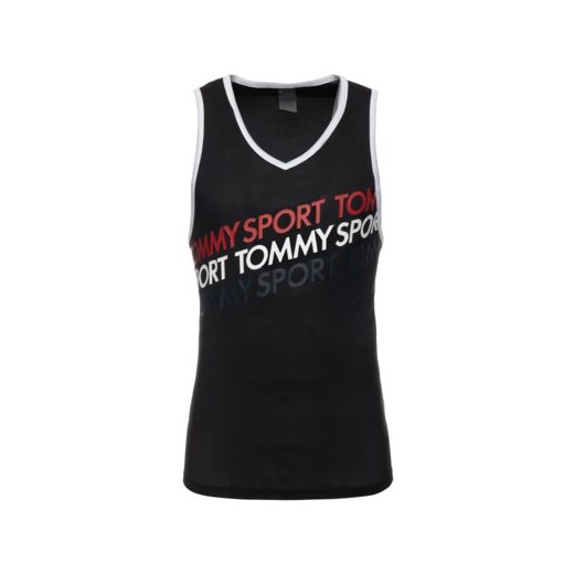 Tommy Sport t-shirt męski czarny 
