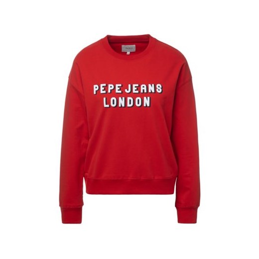 Bluza damska Pepe Jeans krótka czerwona 