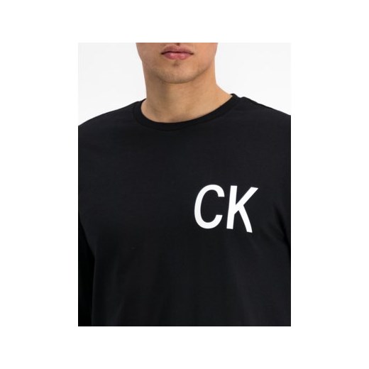 T-shirt męski Calvin Klein casualowy z długim rękawem 