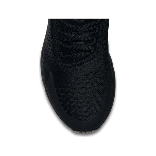 Buty sportowe damskie Nike dla biegaczy czarne sznurowane płaskie 