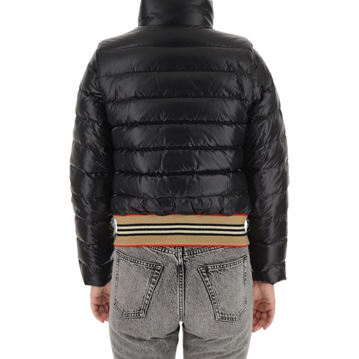 Burberry Kurtka Puchowa dla Kobiet, Puchowa Kurtka Narciarska Na Wyprzedaży w Dziale Outlet, czarny, Poliamid, 2019, 44 M