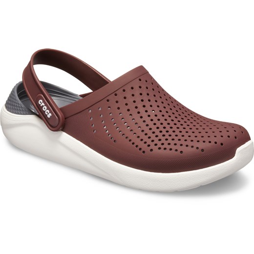 Crocs wiśniowe buty LiteRide Clog Burgundy/White  Crocs 42/43 Differenta.pl