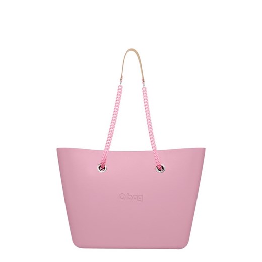 O bag torebka URBAN Pink z różowymi uchwytami łańcuszkowymi O Bag   Differenta.pl