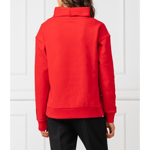 Bluza damska czerwona Hugo Boss krótka 