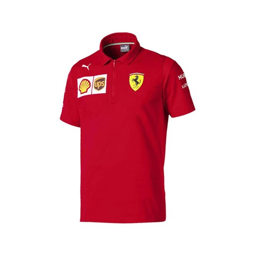 Koszulka sportowa Scuderia Ferrari F1 Team na lato 