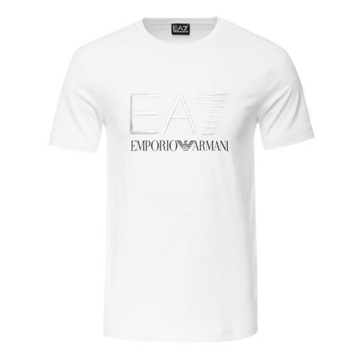T-shirt męski Ea7 Emporio Armani biały 