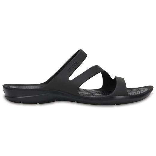 Klapki Crocs Swiftwater Sandal 203998-060 - czarne