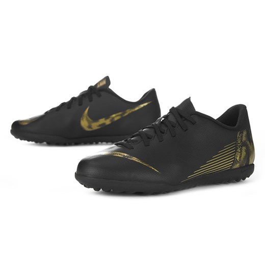Buty sportowe damskie Nike czarne wiosenne bez wzorów płaskie 