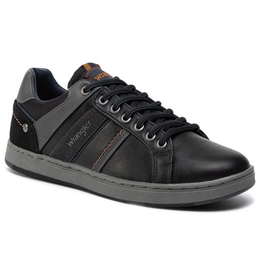 Sneakersy WRANGLER - Marshall Paso WM92120A Black 062  Wrangler 46 eobuwie.pl