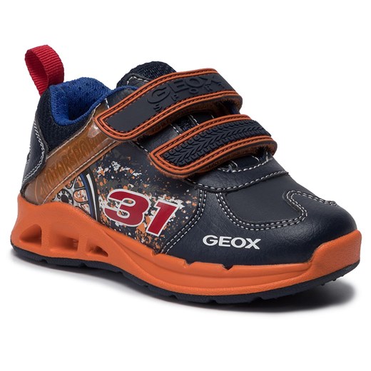 Sneakersy GEOX - J Dakin B. A J949FA 05411 C0820 M Navy/Orange  Geox 27 eobuwie.pl