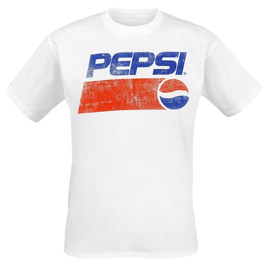 T-shirt męski Pepsi z napisem z krótkim rękawem 