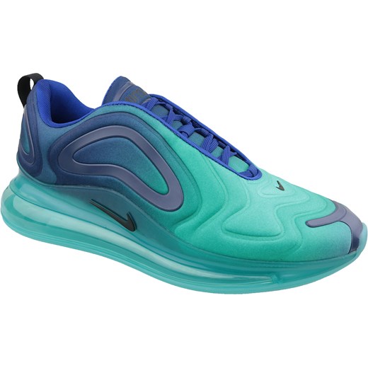 Buty sportowe męskie Nike niebieskie sznurowane 