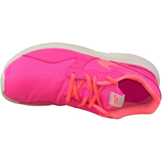 Buty sportowe dziecięce Nike różowe wiązane bez wzorów 