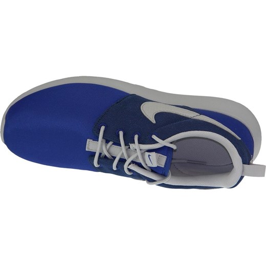 Buty sportowe damskie Nike sneakersy młodzieżowe roshe niebieskie sznurowane płaskie 