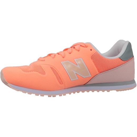 Buty sportowe dziecięce pomarańczowe New Balance wiosenne wiązane 