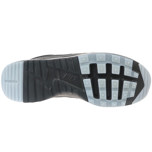 Buty sportowe damskie Nike dla biegaczy air max thea bez wzorów sznurowane ze skóry 