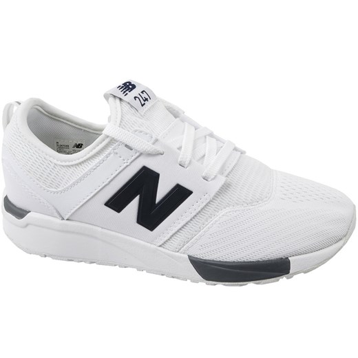 Buty sportowe damskie New Balance płaskie białe 
