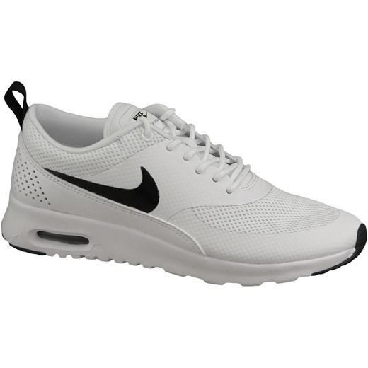 Buty sportowe damskie Nike do biegania air max thea białe płaskie 