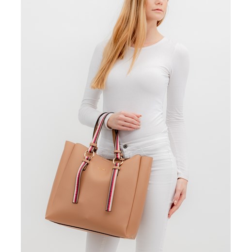 Shopper bag Puccini bez dodatków na ramię matowa elegancka 