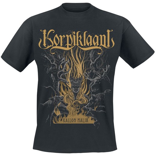 T-shirt męski Korpiklaani z krótkim rękawem 