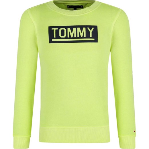 Bluza chłopięca Tommy Hilfiger zielona 