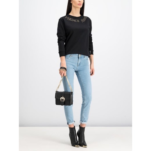 Bluza damska Versace Jeans krótka w stylu młodzieżowym 