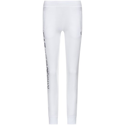 Spodnie sportowe białe Ea7 Emporio Armani 