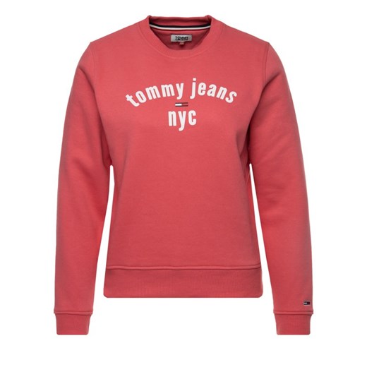 Bluza damska Tommy Jeans młodzieżowa z napisami krótka 