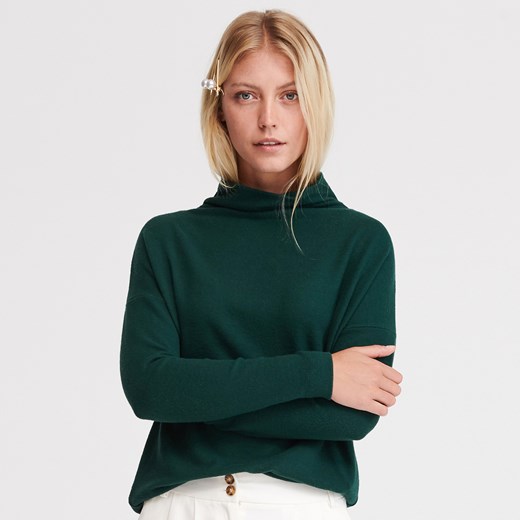 Reserved sweter damski zielony 