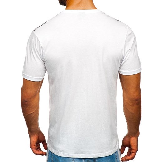 T-shirt męski Denley w nadruki z krótkim rękawem 