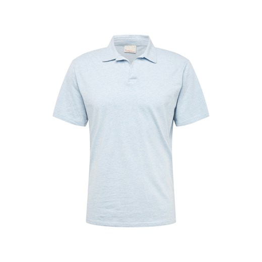 T-shirt męski niebieski Knowledge Cotton Apparel jerseyowy 