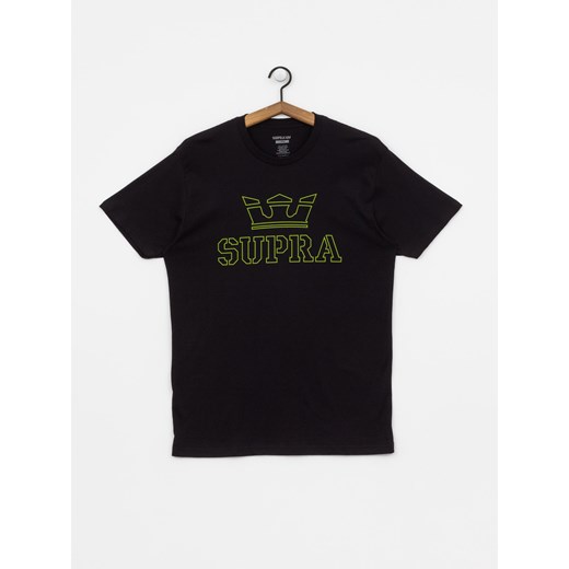 T-shirt Supra Above Regular (black/hi vis)  Supra L SUPERSKLEP