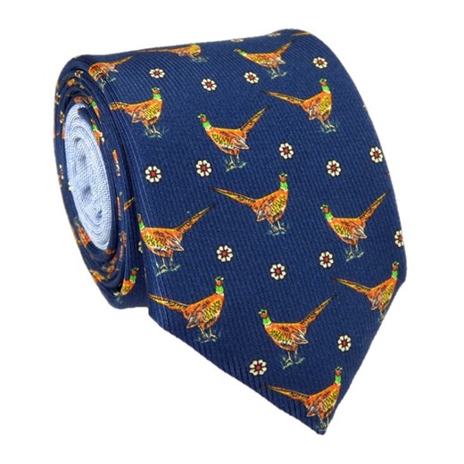 Krawat Luma Milanówek niebieski 