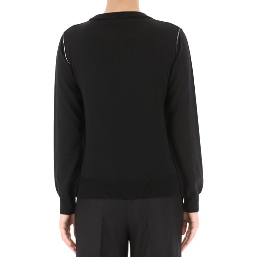 Jucca Sweter dla Kobiet Na Wyprzedaży, czarny, Wełna polarowa, 2019, 40 M