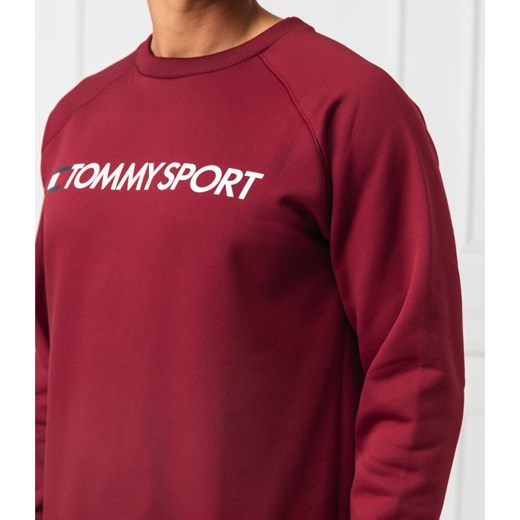 Bluza damska Tommy Sport krótka z napisami 