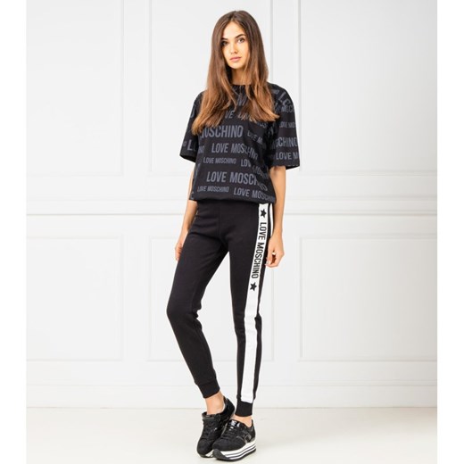 Love Moschino Spodnie dresowe | Slim Fit  Love Moschino 38 Gomez Fashion Store