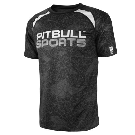 Czarna koszulka sportowa Pit Bull 