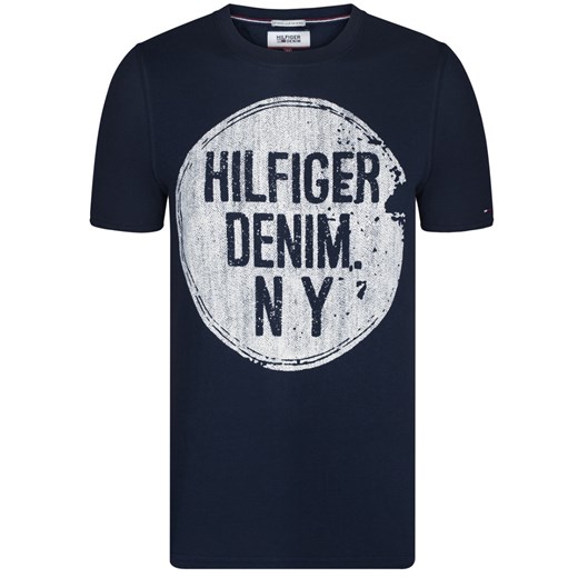T-shirt męski Tommy Hilfiger z krótkim rękawem jesienny 