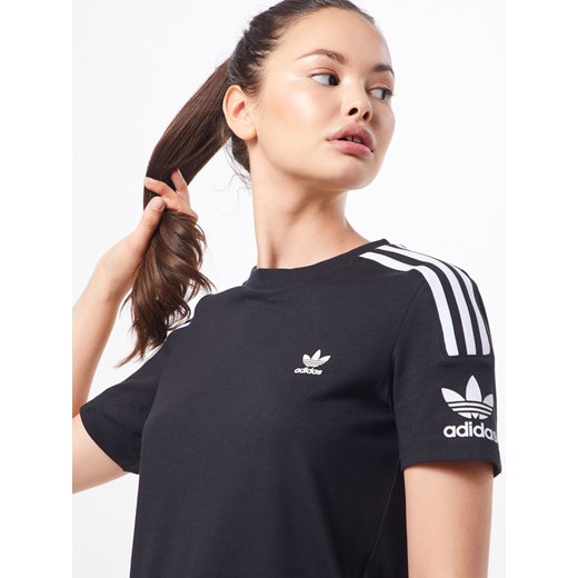 Bluzka sportowa Adidas Originals z napisami z bawełny 