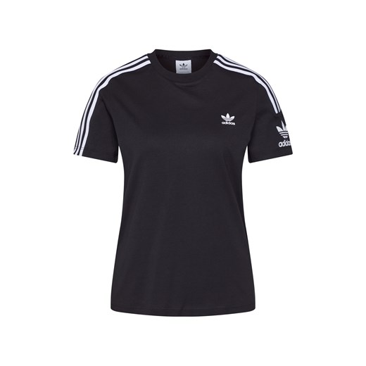 Bluzka sportowa Adidas Originals z napisami z bawełny 