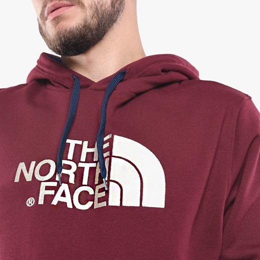 Bluza sportowa czerwona The North Face z napisem 