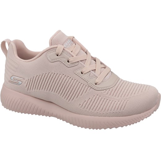 Skechers buty sportowe damskie sneakersy młodzieżowe różowe gładkie sznurowane 