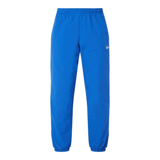 Spodnie sportowe niebieskie Adidas Originals do biegania 
