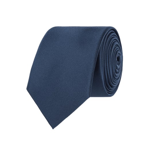 Krawat Calvin Klein bez wzorów 